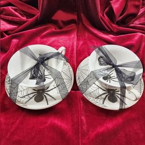 Halloween Spider Tea Cup Set